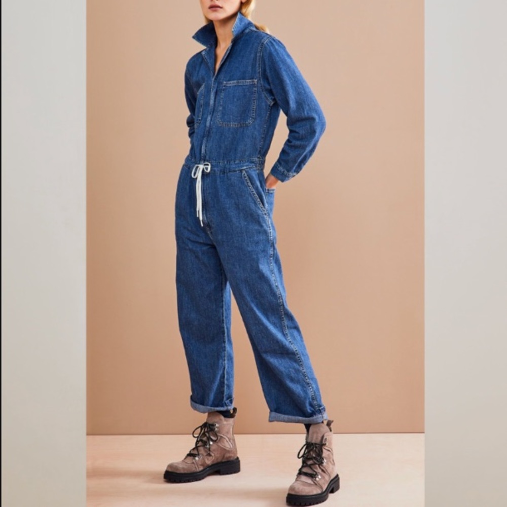 Levi’s Luella Denim Jumpsuit in medium wash